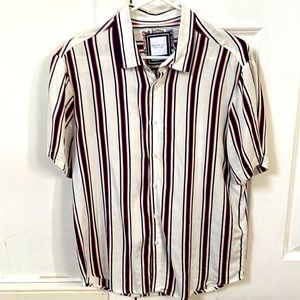 Cactus Man Ricky Singh Button down T-shirt.